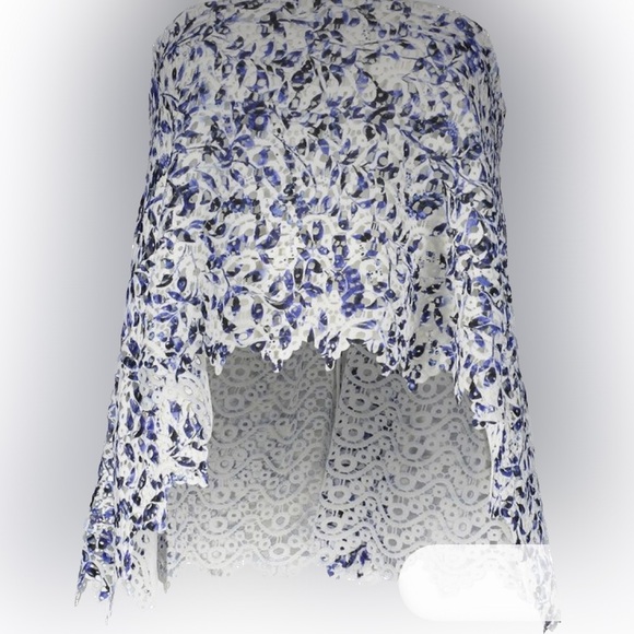 Saloni macramé-lace tube top (P) - Picture 1 of 6